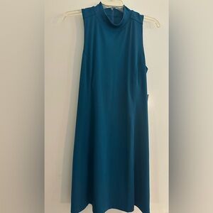 Sleeveless Teal Dress